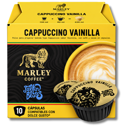 Marley Cappuccino Vainilla 10 Cápsulas