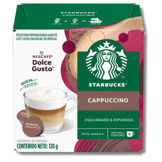 Starbucks Cappuccino 12 Cápsulas