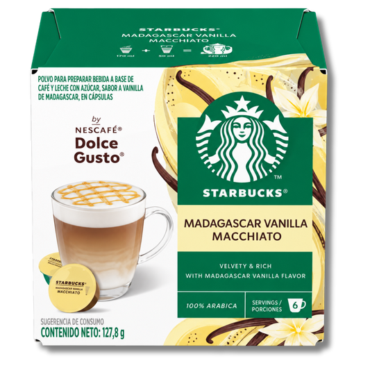 Starbucks Madagascar Vanilla 12 Cápsulas