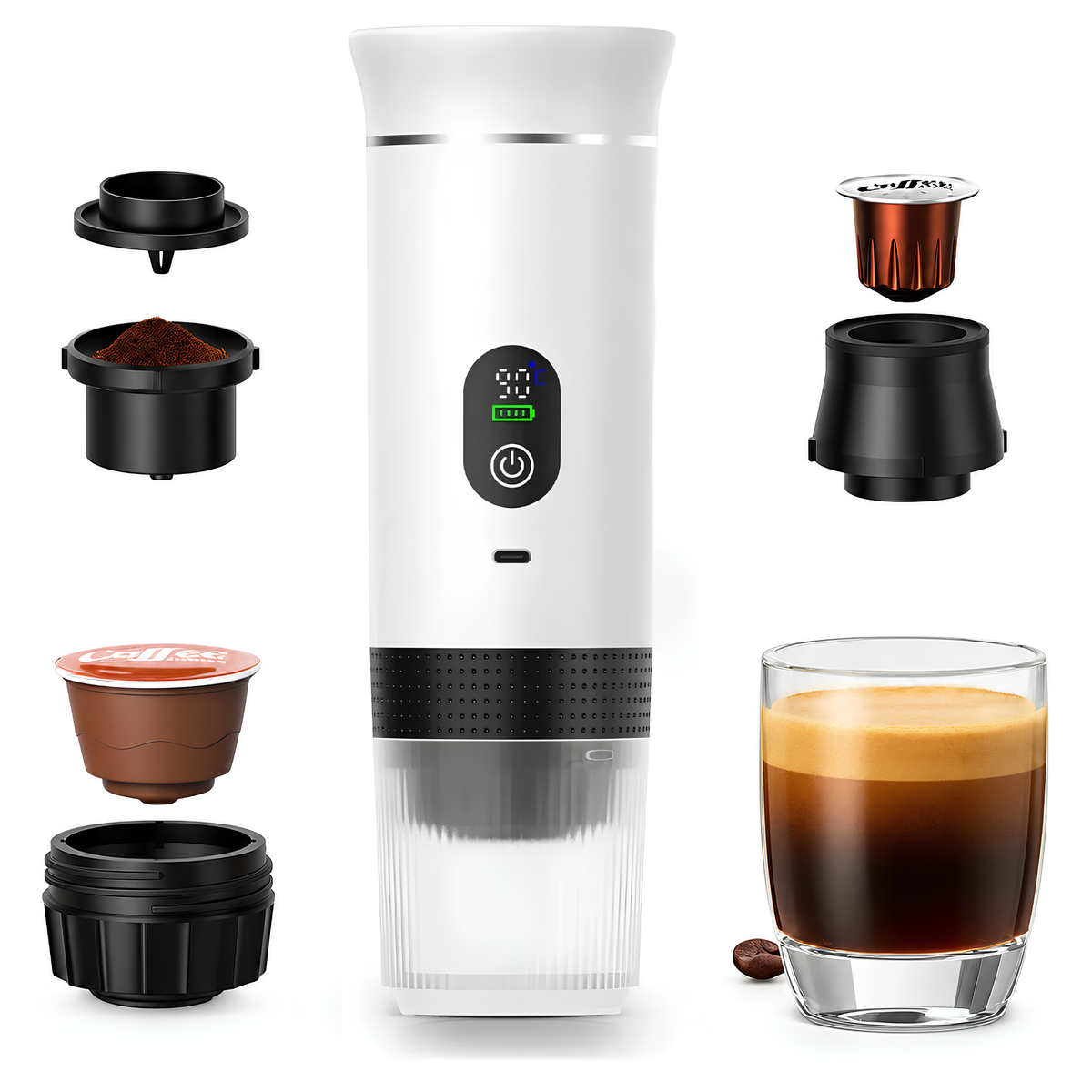 Nomad Cafetera Portátil 3 en 1
