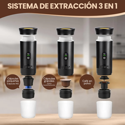 Nomad Cafetera Portátil 3 en 1