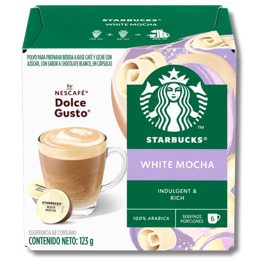 Starbucks White Mocha 12 Cápsulas